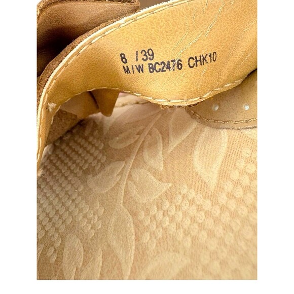 BOC Born Concept Beige Bow Thong Sandals Flip Flops Women’s Size 8 - Picture 7 of 7